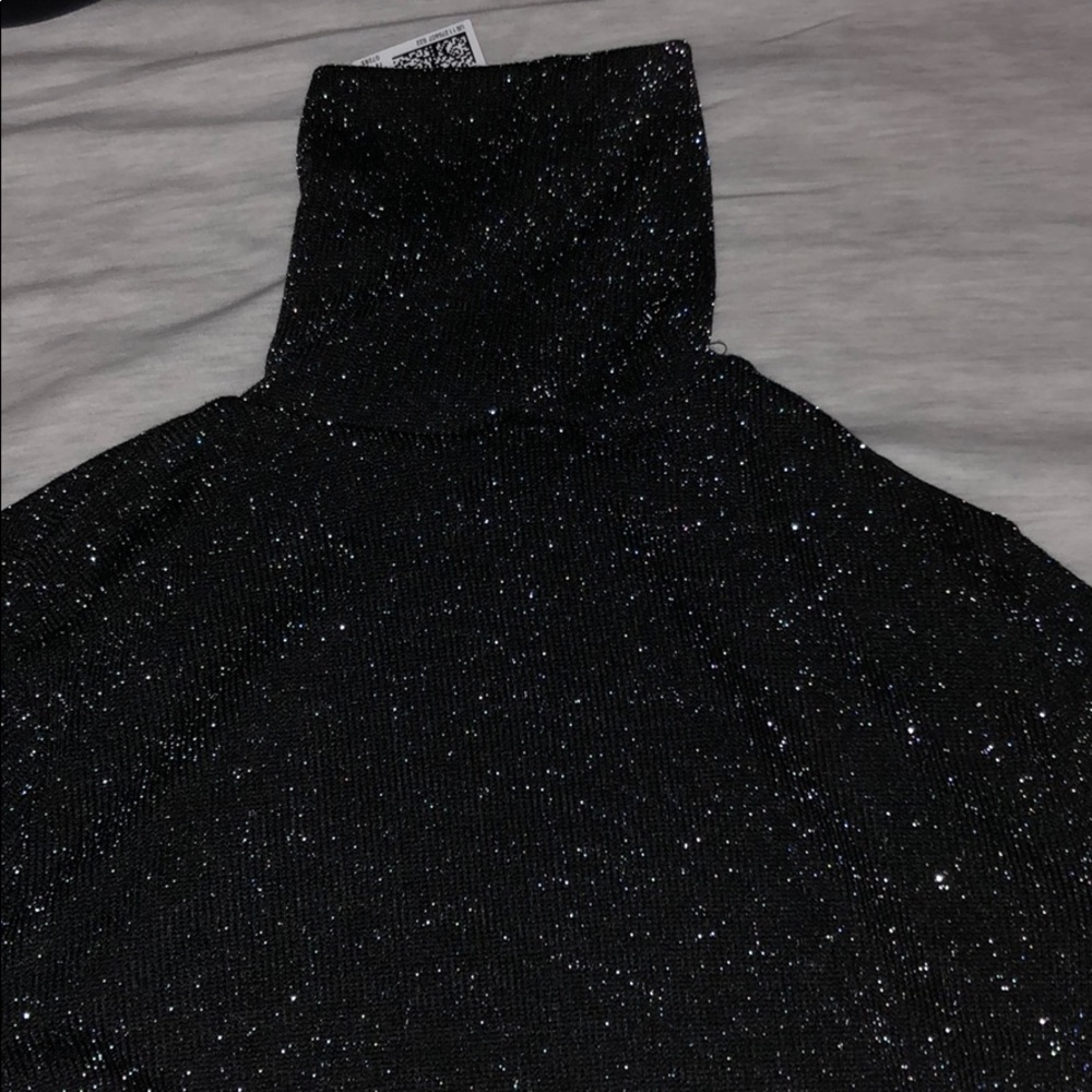 Long Sleeve Sparkly Top